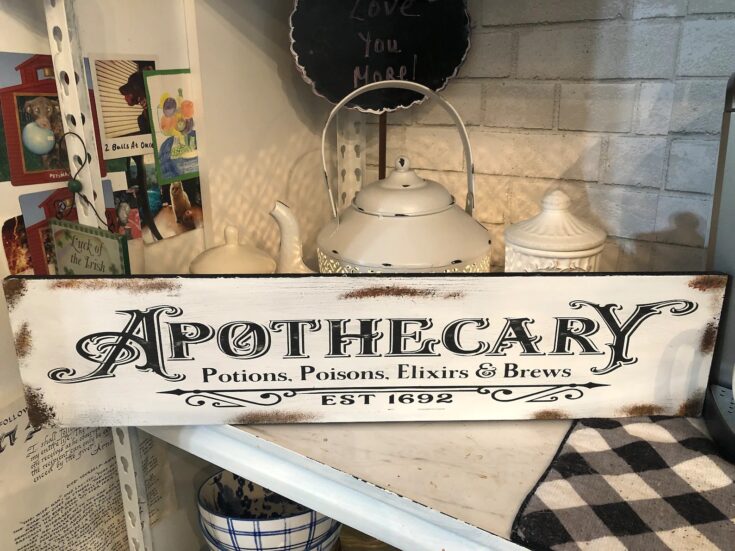 Image for Apothecary potions poisons elixirs & brews signs. Halloween | Etsy