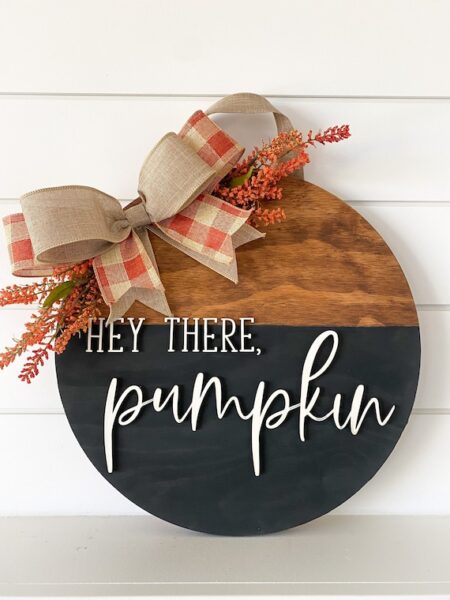 Everyday Wholesome | 25+ Fall Door Hangers