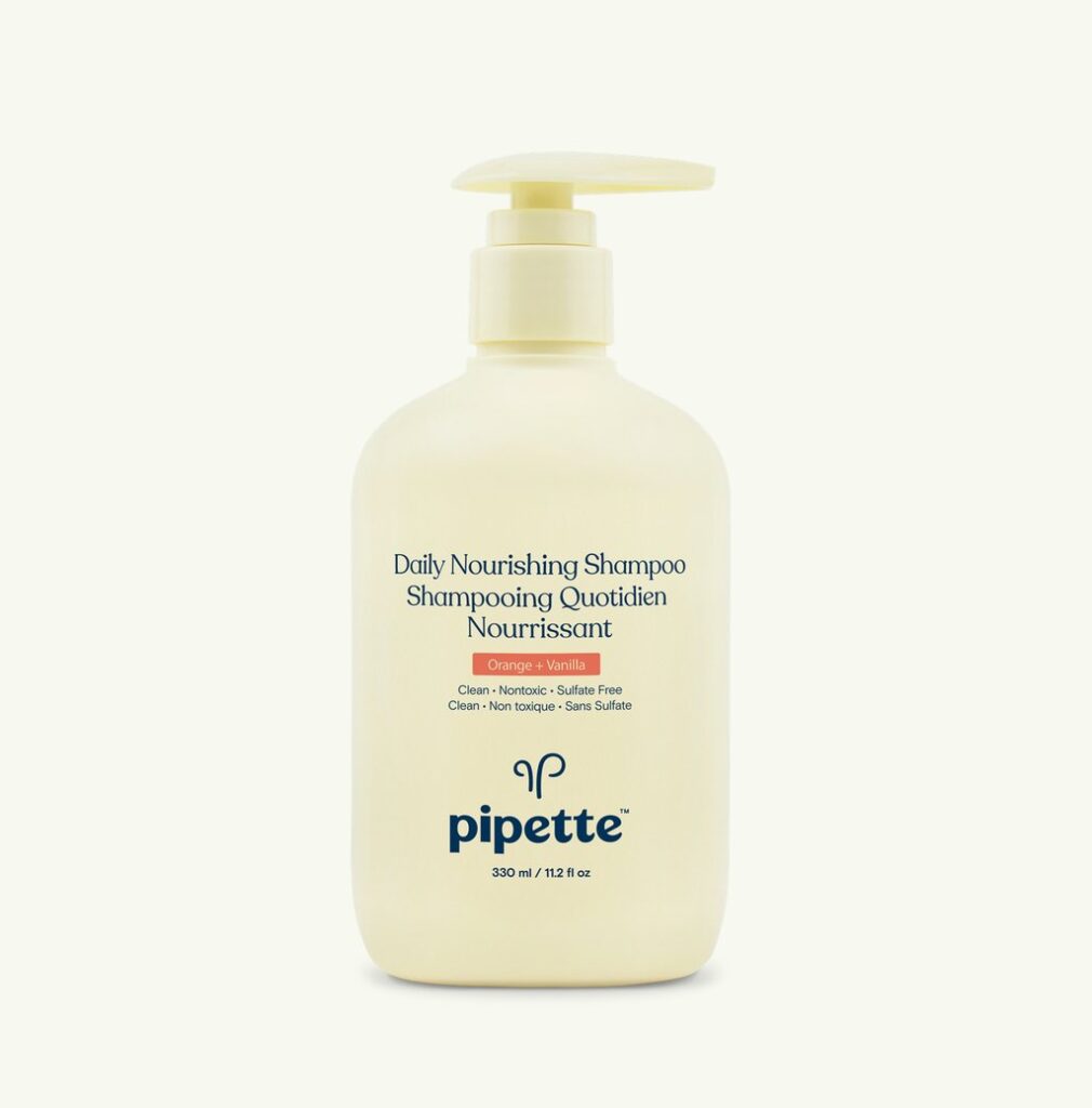 Pipette Daily Nourishing Shampoo, Orange + Vanilla Everyday Wholesome