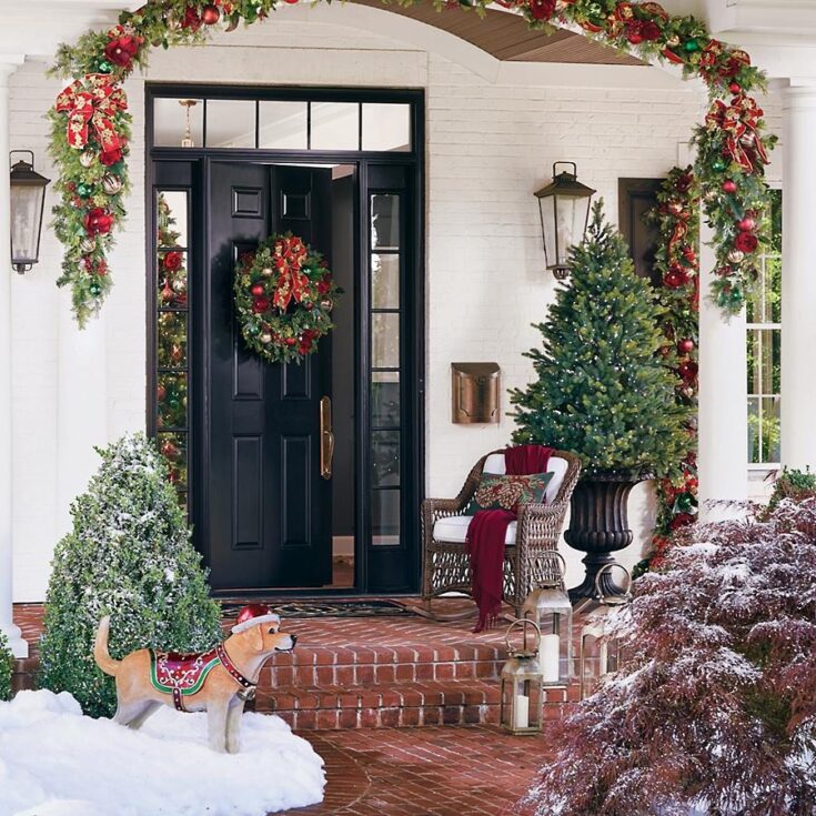 Image for Yuletide Wonder Outdoor Wreath | Frontgate