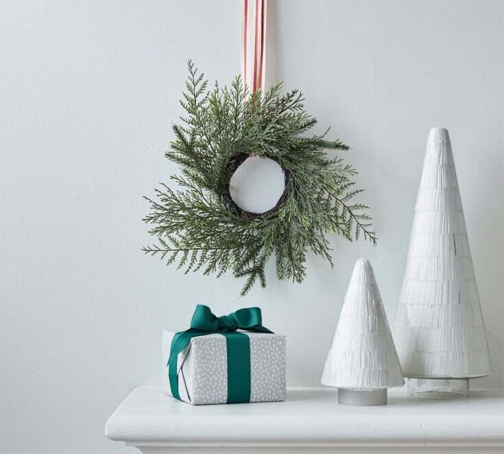 Image for Faux Mixed Pine Wreath
