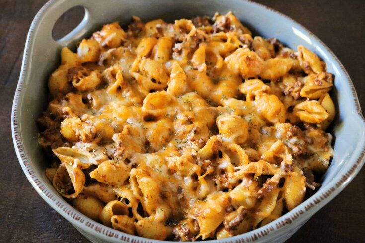 Image for Easy Cheesy Taco Pasta with Cream Cheese