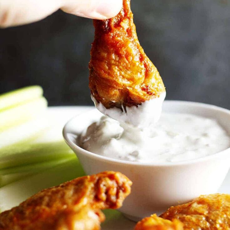 Image for Ultra Crispy Baked Buffalo Wings - Pinch and Swirl