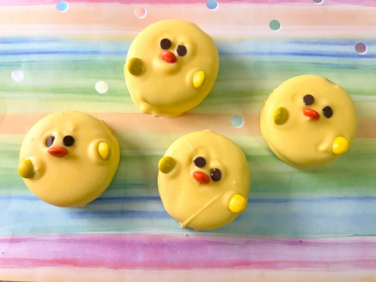 Image for Easter Oreos: Chocolate Covered Oreos That Look Like Little Chicks