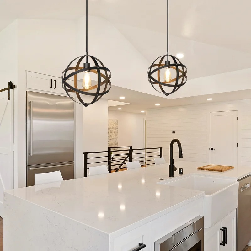 Everyday Wholesome | 60+ Modern Farmhouse Kitchen Pendant Lights ...