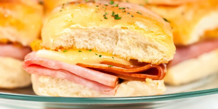 Image for Easy Ham And Cheese Sliders (Oven Or Air Fryer)