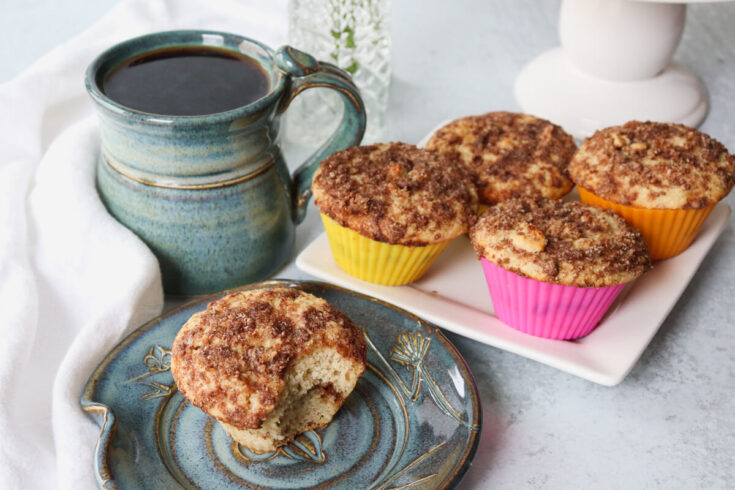 Image for Low Carb Coffee Cake Muffins
