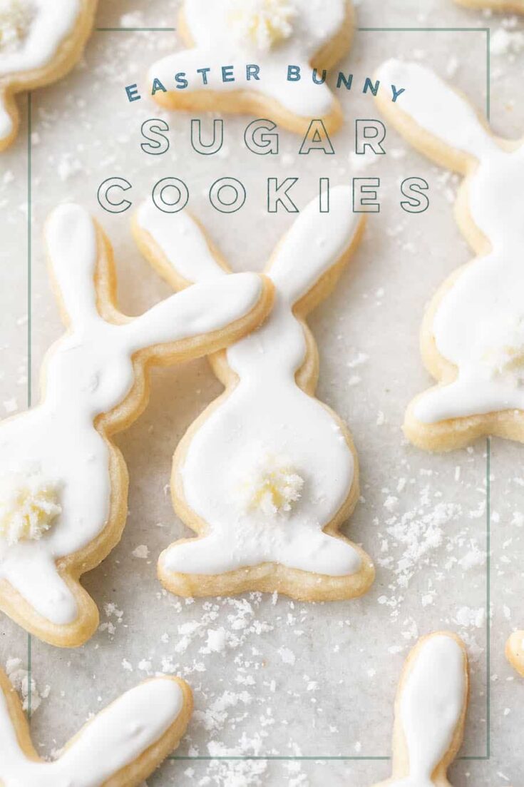 Image for The Cutest Bunny Shaped Easter Cookies!