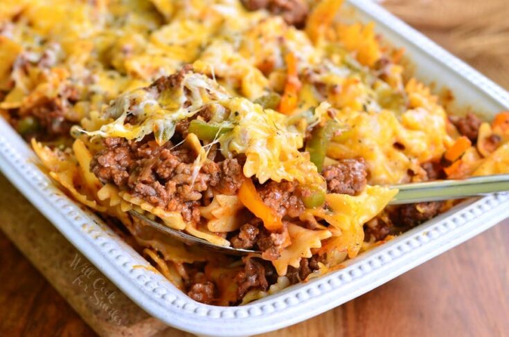 Image for Stuffed Peppers Pasta Casserole
