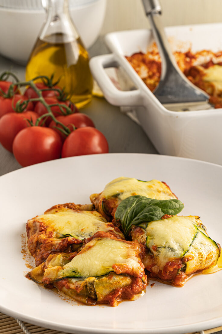 Image for Zucchini Ravioli Recipe - Low Carb, Vegetarian