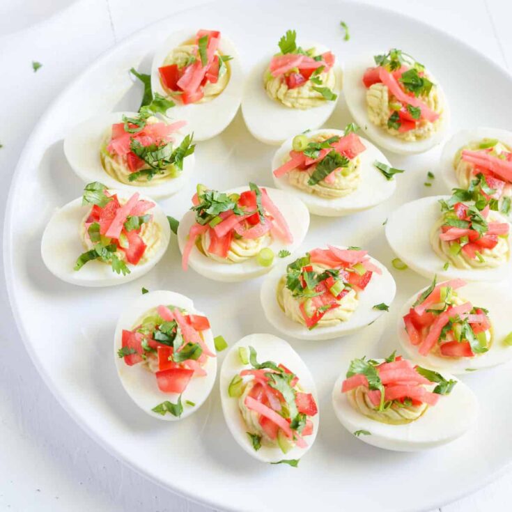Image for Masala Deviled Eggs (Deviled Eggs no Mayo or Mustard)