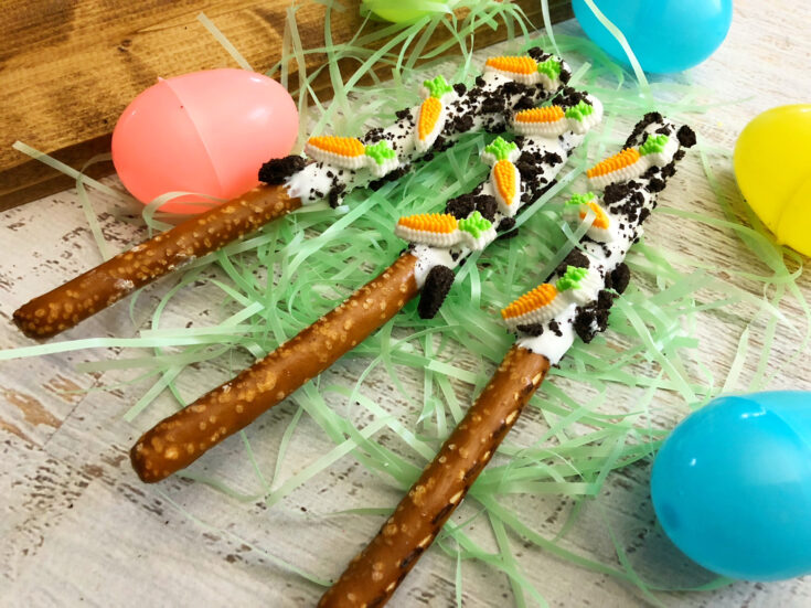 Image for Cute Carrot Pretzels | Easy Easter Dessert Recipe To Make With Kids