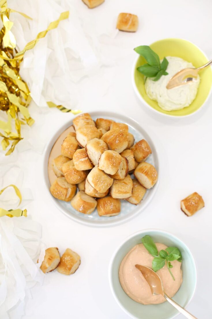 Image for Homemade Soft Pretzel Bites Recipe