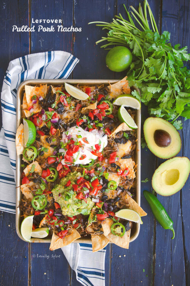Image for Leftover Pulled Pork Nachos