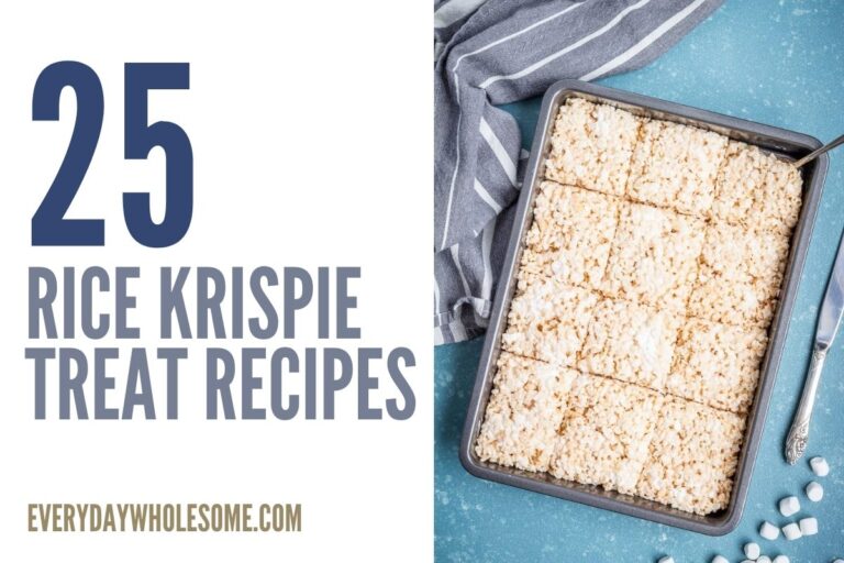 25 Rice Krispie Treats