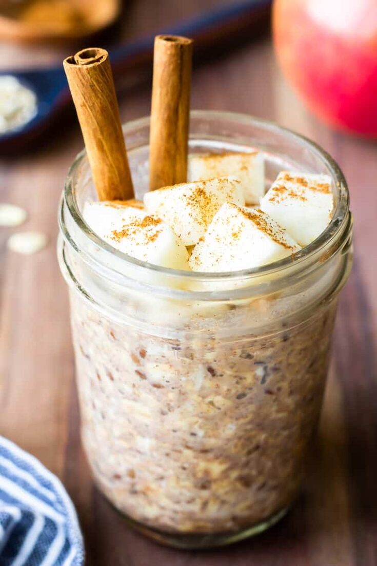 Image for Apple Pie Overnight Oats Recipe