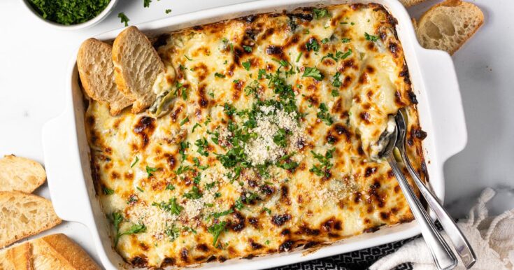 Image for The Easiest Spinach & Artichoke Dip