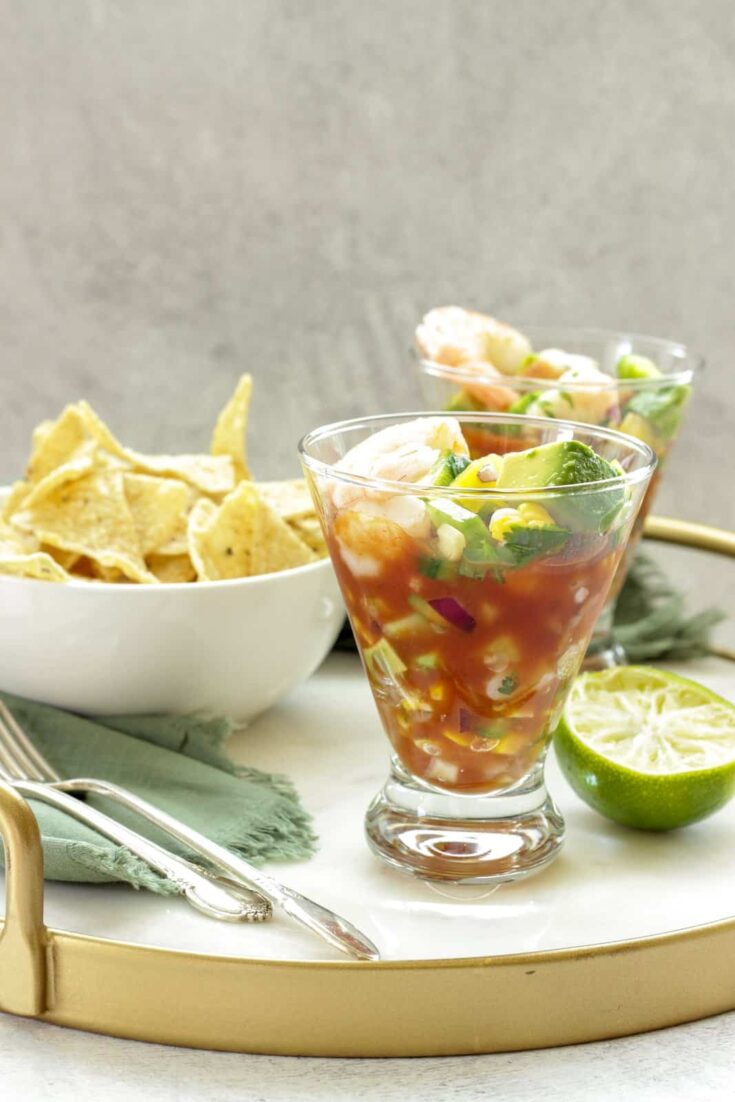Image for Mexican Shrimp Cocktail with Summer Vegetables