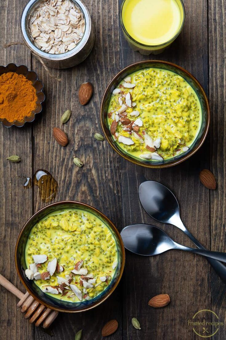 Image for Overnight Oats With Turmeric Milk