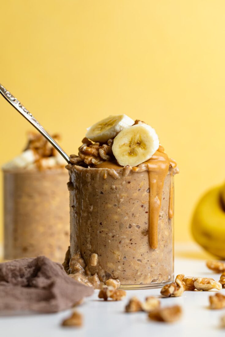 Image for Banana Peanut Butter Overnight Oats