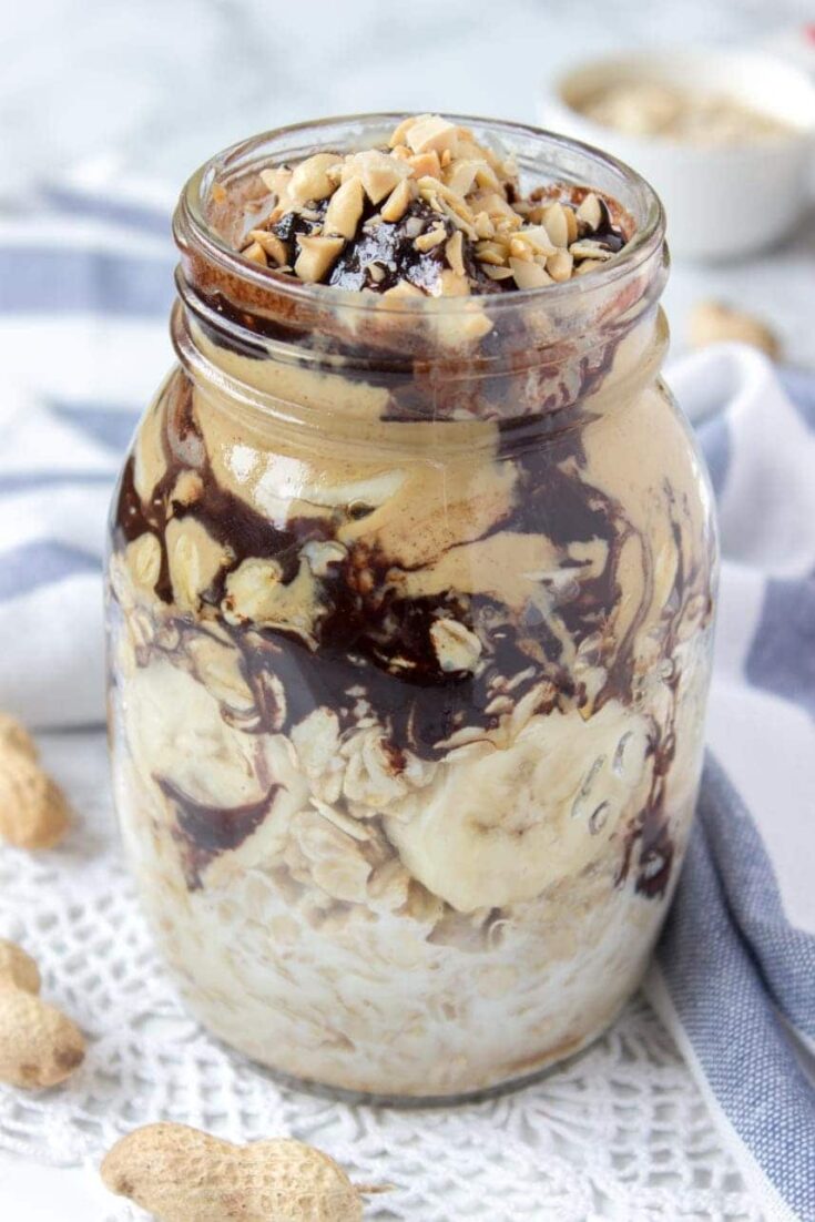Image for Peanut Butter Maca Overnight Oats