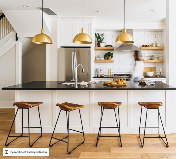 Image for Brenner Leather Bar & Counter Stool