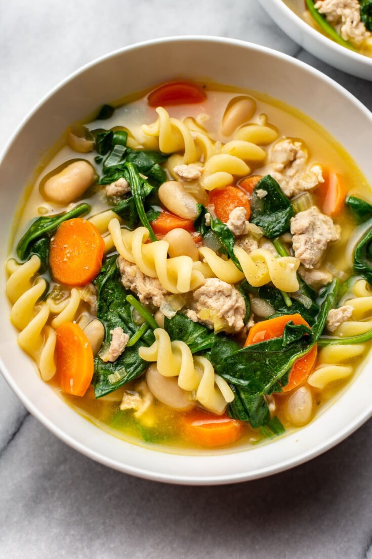 Image for Ground Turkey Soup with Vegetables and Pasta