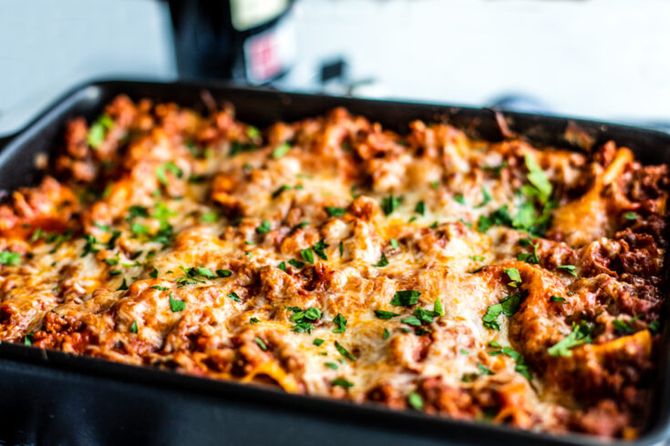 Image for Homemade Lasagna with Ground Turkey Meat Sauce