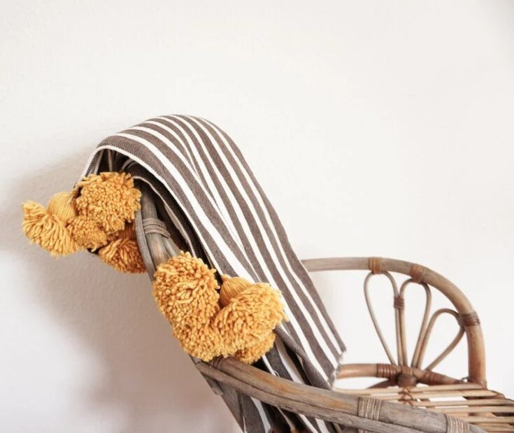 Image for Cotton Moroccan Blanket 
