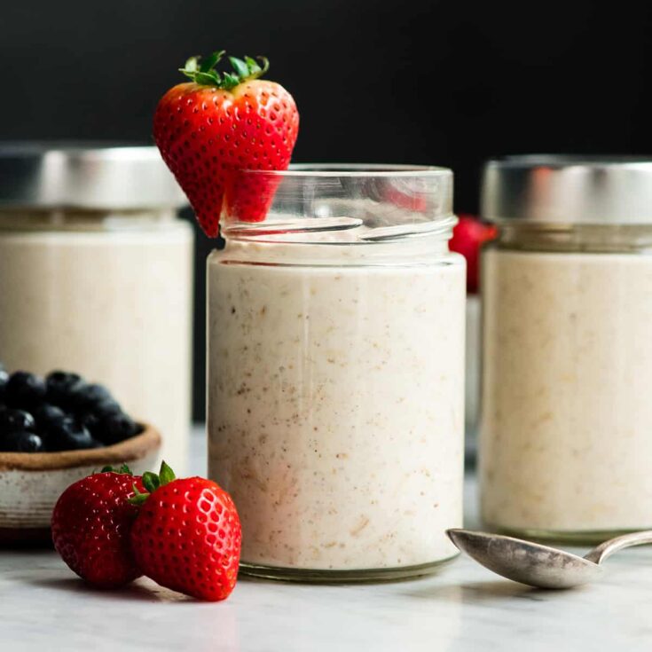 Image for Easy Overnight Oats Recipe with Yogurt