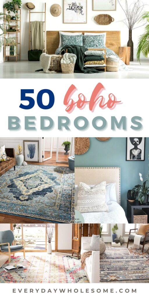 Everyday Wholesome  50 Boho Bedroom Decor