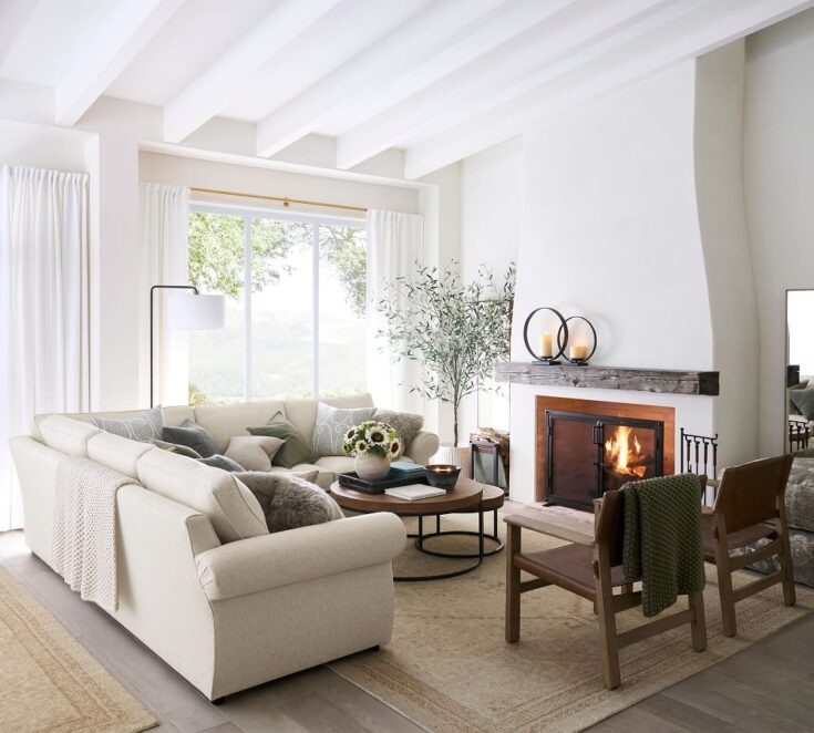 Image for Leather Director's Chair | Pottery Barn