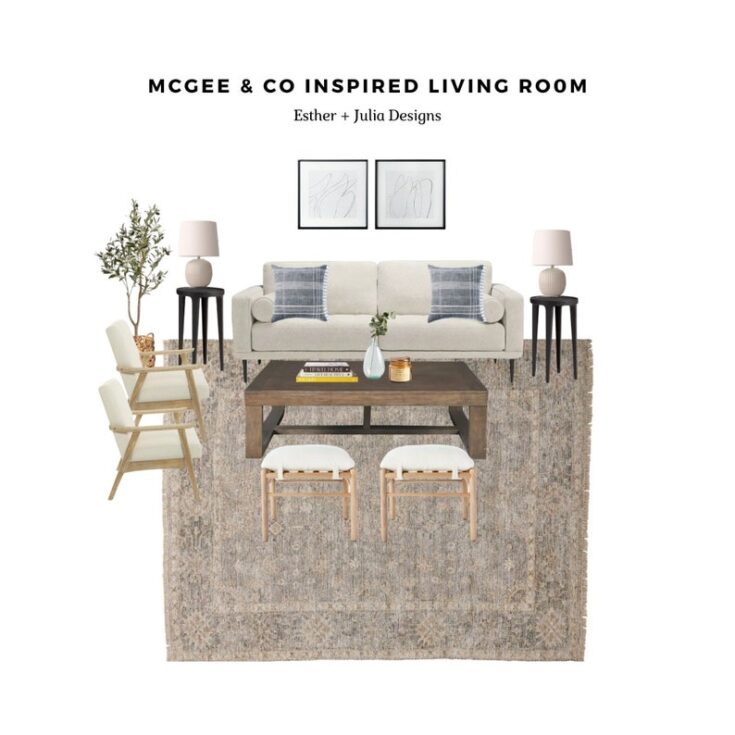 Image for Living Room|McGee & Co Inspired Living Room|Interior Design Package