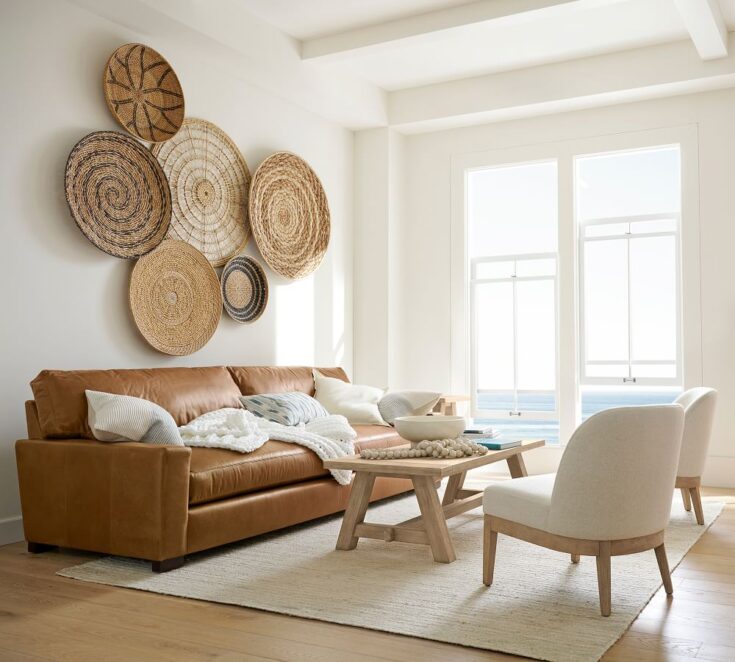 Image for Handwoven Basket Wall Art