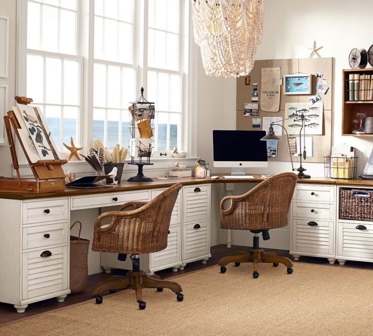 Image for Whitney Corner Desk with Drawers