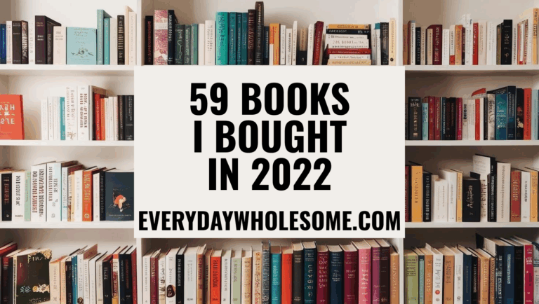 59 Books I Bought in 2022 — Catholic Reads, Health Books & Kid-Friendly Favorites