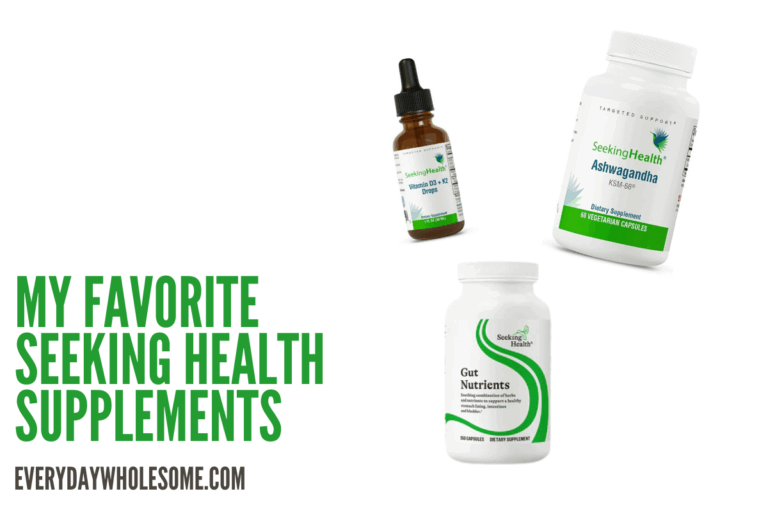 My favorite supplements from Seeking Health