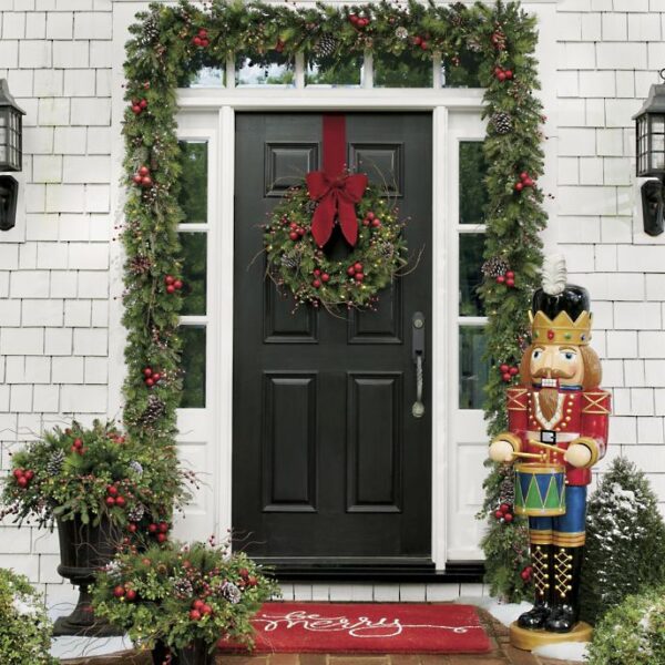 Everyday Wholesome | 50 Christmas Front Porch Decor for your Winter ...