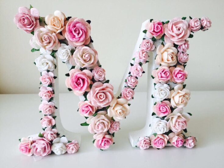 Image for Wooden Letters, Nursery Decor, New Baby Gift, Personalised Gift, Baby Name Announcement, New Baby Girl, Nursery Room, Girls Room Decor - Etsy