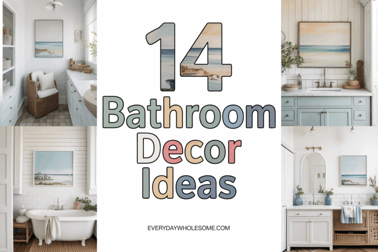 How to Create a Light and Airy Coastal Bathroom: 14 Design Tips for a Fresh Refresh