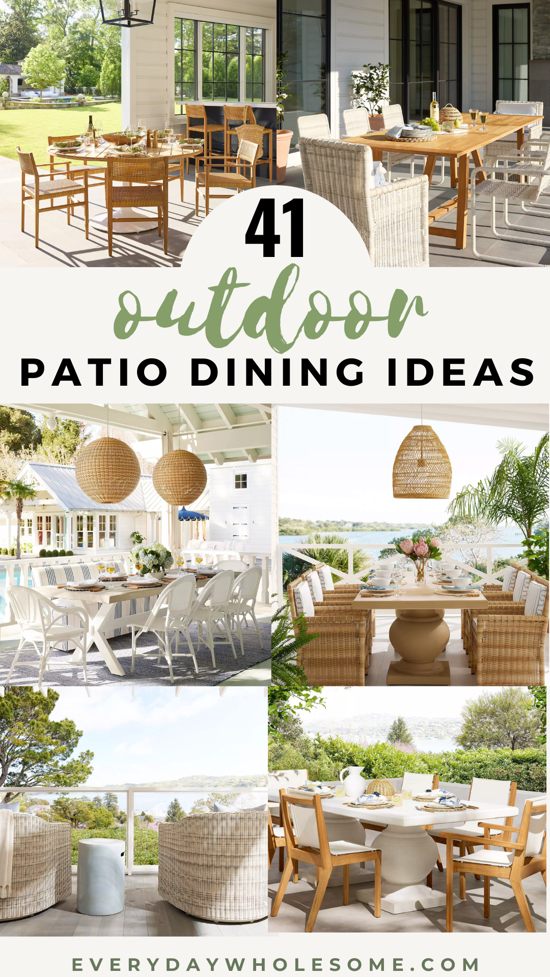 41 Outdoor Patio Dining Ideas for Stylish and Functional Spaces ...