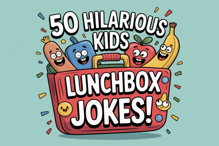 50 Hilarious Kids Lunchbox Jokes to Make Mealtime More Fun