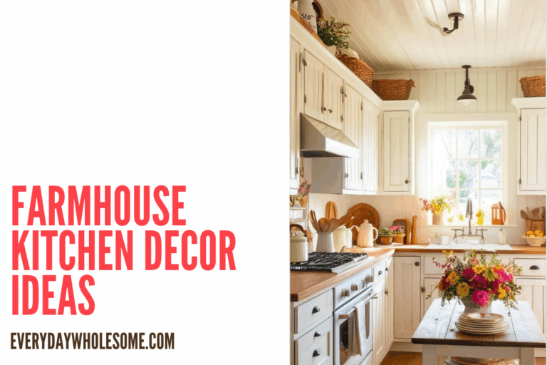 Farmhouse Kitchen Decor Ideas You’ll Love