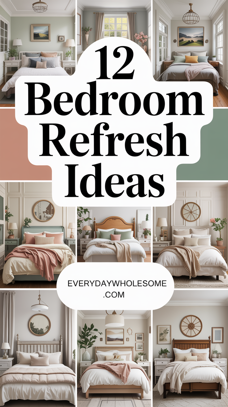 12 Bedroom Refresh Ideas for a Cozy, Natural Space – Everyday Wholesome
