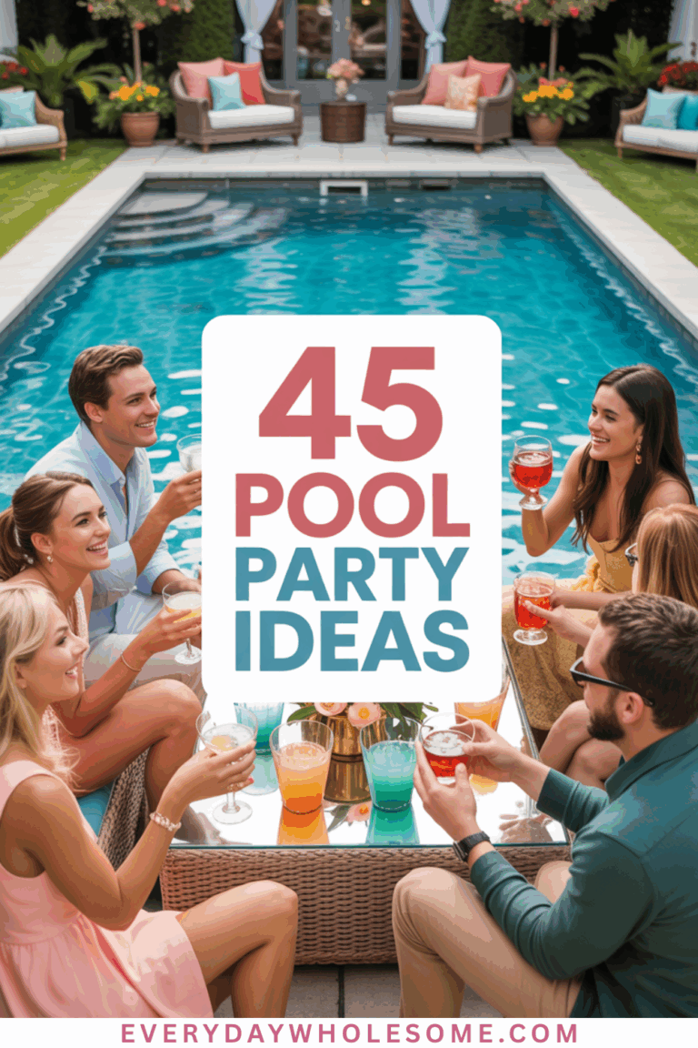 45 Epic Outdoor Pool Party Ideas for a Splashtastic Celebration ...