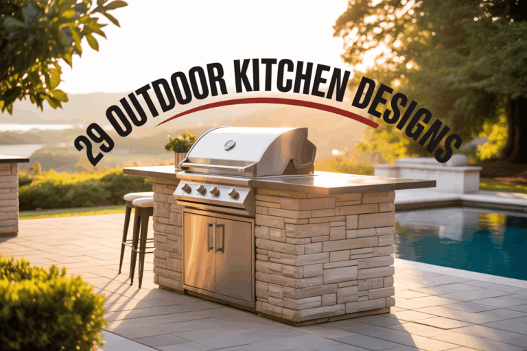 29 Stunning Outdoor Kitchens You Must See