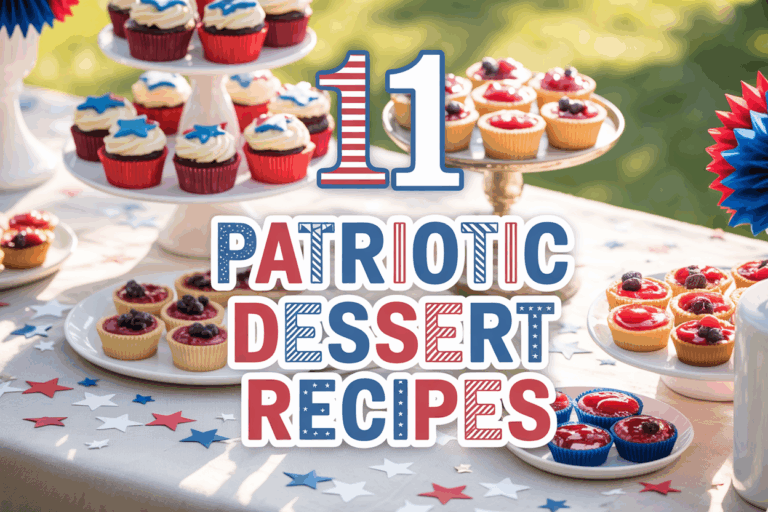 11 Delicious Patriotic Desserts Perfect for 4th of July Celebrations