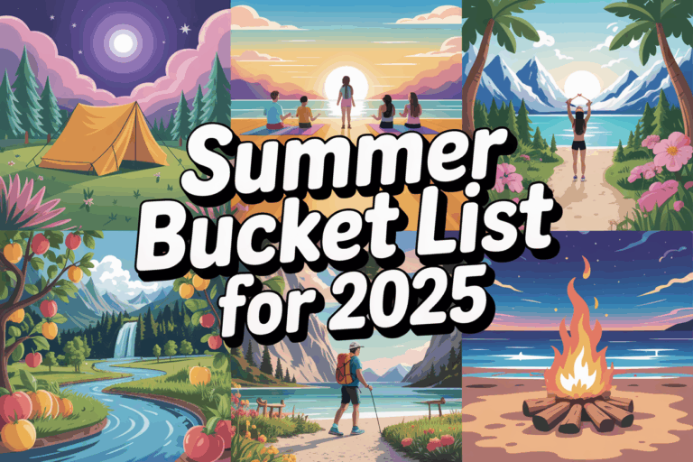 25 Exciting Adventures for Your Summer Bucket List 2025