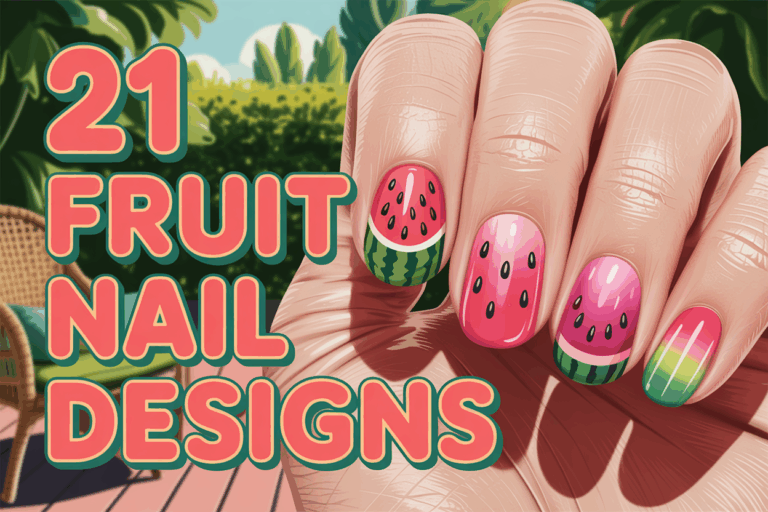 21 Trendy Fruit Nail Designs to Brighten Your Summer
