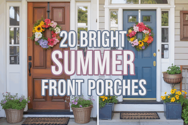 How to Decorate Your Front Porch for Summer: 25 Bright & Breezy Ideas to Welcome the Season 